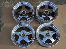SSR Koenig 18" Chrome Rims with caps – 5x120 9J +25 10J +25 JDM Genuine