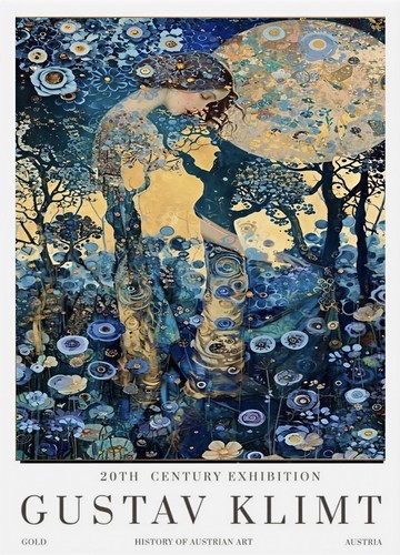 Large size gustav klimt - size,