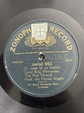 Antique Gramophone Record The