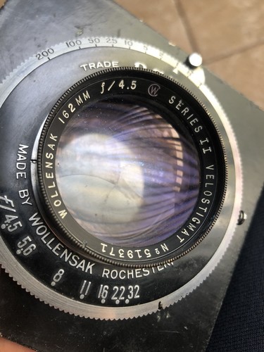 Wollensak velostigmat 162mm - wollensak,