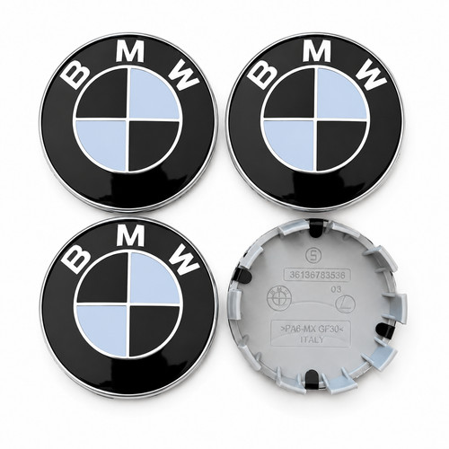Set black bmw wheel - black,