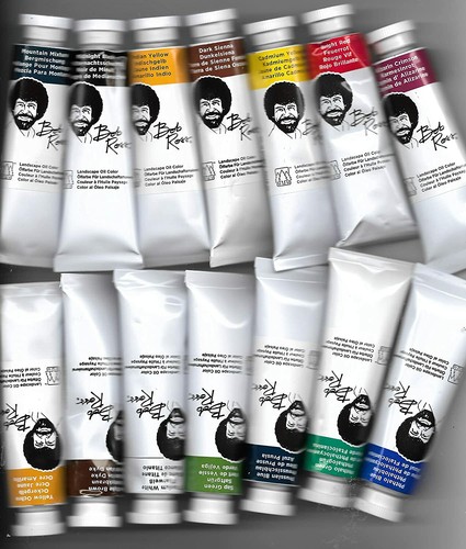 Bob ross joy painting oil - bob,