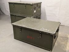 British Army - Military - MOD - Large Lockable Aluminium Equipment Storage Box
