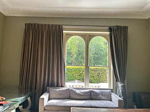 Luxury bespoke linen silk - &,