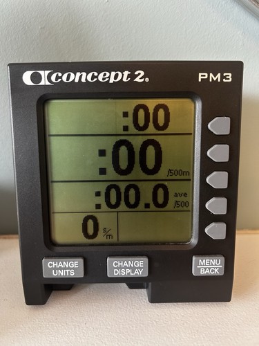 Concept pm3 rowing machine - rowing,