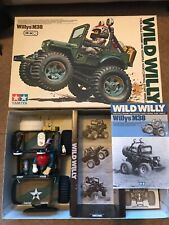 Vintage Tamiya 58035 Wild Willy, Willy's M38 LWB with box and manual
