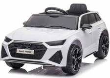 Audi RS6 Ride on Car Kids Licensed Avant Performance SUV 12V Electric White