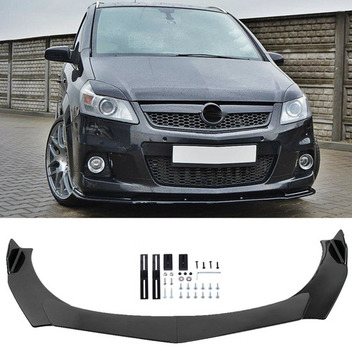 Carbon front bumper lip - front,