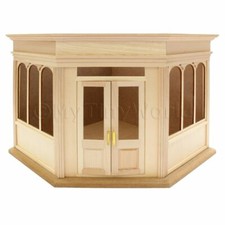 Dolls House Miniature Double Bay Corner Shop Kit