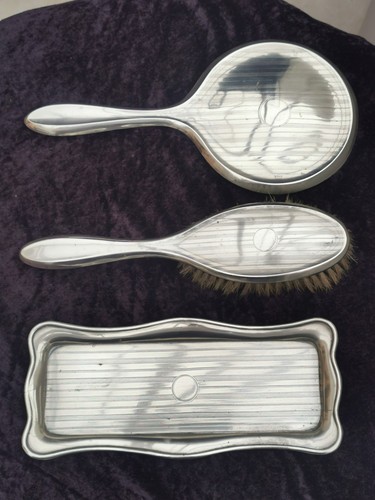 Vintage silver plated piece - silver,