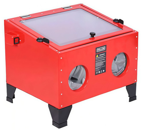 90l bench top sand blaster - bench,