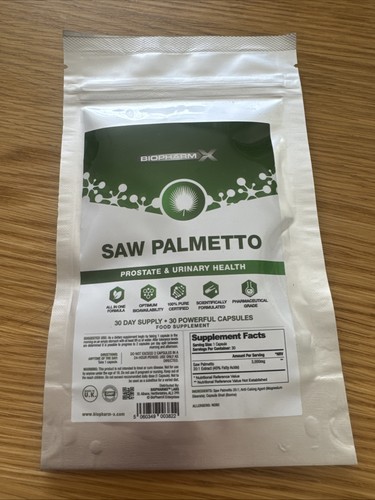 Biopharm saw palmetto - palmetto, 30