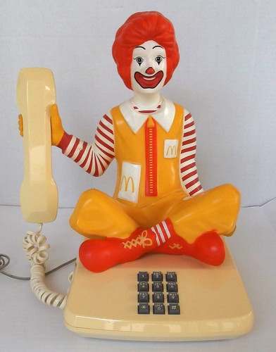 Ronald mcdonald novelty - ronald,