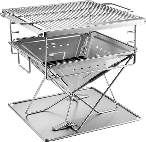 Bbq grill fire pit foldable - bbq,