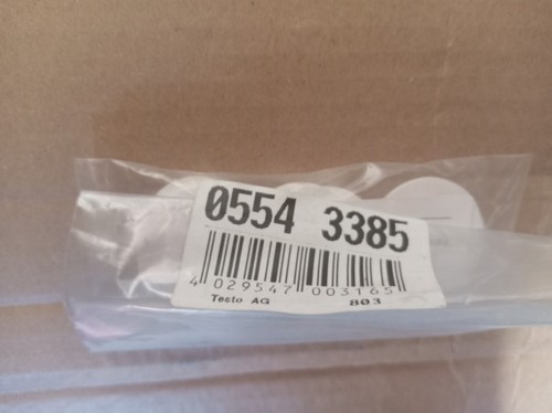 Testo gas analyser particle