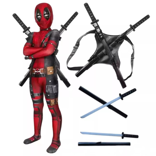 Deadpool kids cosplay costume - kids,