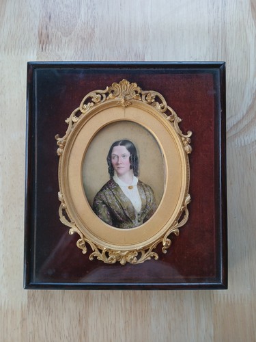 Oil painting portrait - painting, martha