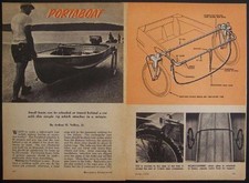 Canoe Trailer How-To Build PLANS & Light Weight Boats