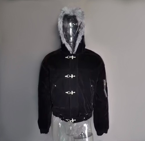 Bomber jacket fireman - bomber, clasp