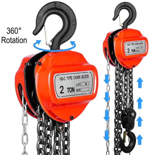 Chain hoist block and - hoist,