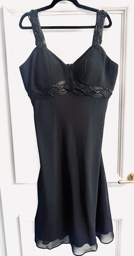 Gina bacconi black dress - black, &