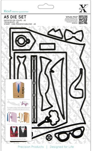 Xcut piece sheet die set - xcut, a5