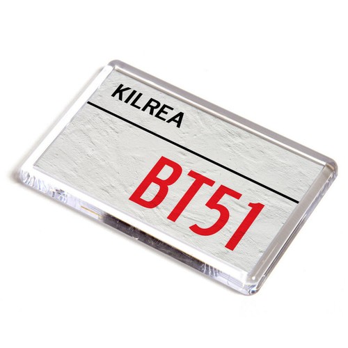 Fridge magnet kilrea bt51 - magnet,