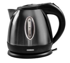 Low Wattage Cordless Kettle Black 1.2L 750 Watt Caravan Motorhome Campervan