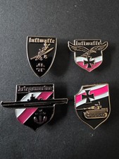 WW2 German repro pin badges X4.
