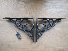 Iron rustic SHELF BRACKETS