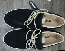 Supra Cuban Black Suede Size
