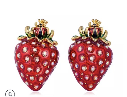 Butler and wilson - wilson, strawberry