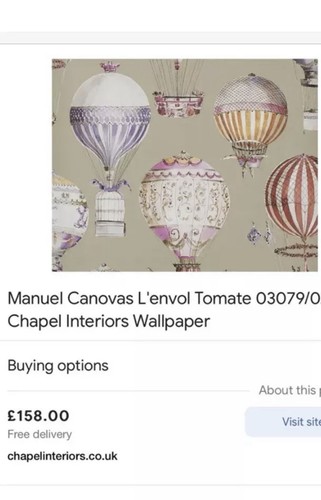 New fabric manuel canovas151cm