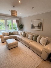 Natuzzi Leather Sofa - L Shape