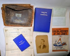 Freemasonry Leather Bag