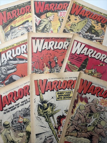 Vintage warlord comics - x,
