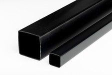 Black Plastic Square Tubes