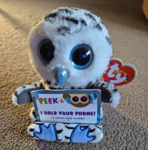 Peek boos owl plush phone - ty,