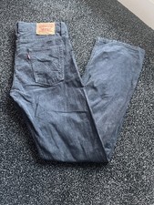 Men's Levis 512 Black Corduroy