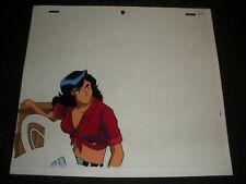 CADILLACS AND DINOSAURS Cartoon Animation 10.5x9" Cel Hannah Dundee Car HDB-1