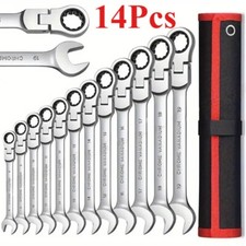 14 Pcs Flexible Head Ratchet
