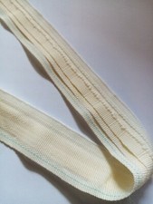 Rufflette Roman Blind Tape PER METRE Slotted Tubular Cream ivory 1" 25mm