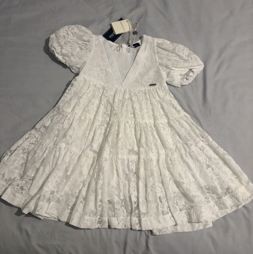 Monnalisa kids white - , lace