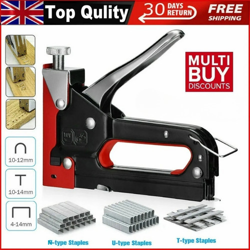 Staple gun heavy duty tacker - staple,