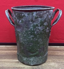 Vintage galvanised Tall bucket
