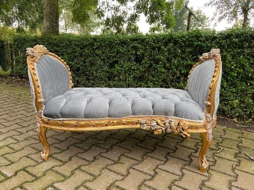 Sofa chaise french - sofa, xvi