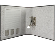 10 x A4 70mm Lever Arch Files in Charcoal - NEW + FREE NEXT WORKING DAY DELIVERY