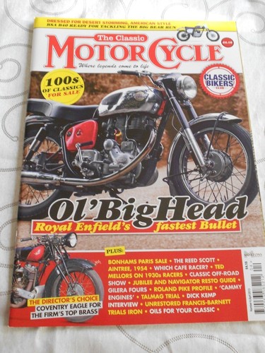 Classic motorcycle magazine - classic,