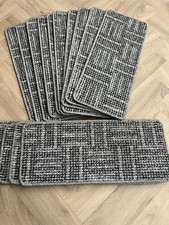 14 Grey Open Plan Carpet Stair