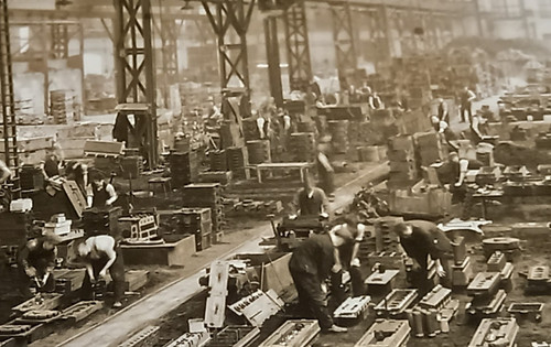Leyland motors steel works - steel,